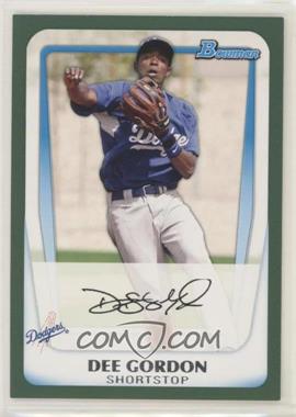 2011 Bowman - Prospects - Retail Green #BP80 - Dee Gordon /450