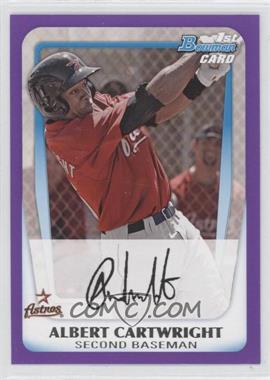 2011 Bowman - Prospects - Retail Purple #BP32 - Albert Cartwright