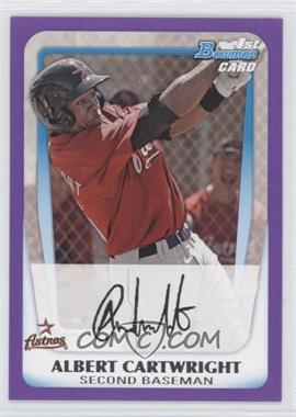 2011 Bowman - Prospects - Retail Purple #BP32 - Albert Cartwright