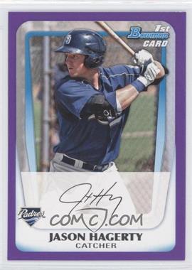 2011 Bowman - Prospects - Retail Purple #BP35 - Jason Hagerty