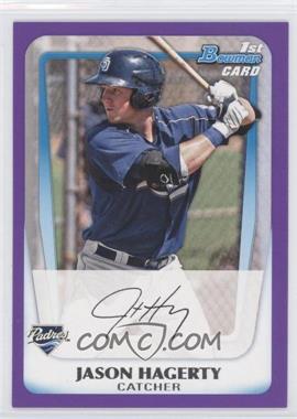 2011 Bowman - Prospects - Retail Purple #BP35 - Jason Hagerty