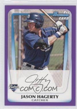 2011 Bowman - Prospects - Retail Purple #BP35 - Jason Hagerty