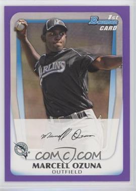 2011 Bowman - Prospects - Retail Purple #BP36 - Marcell Ozuna