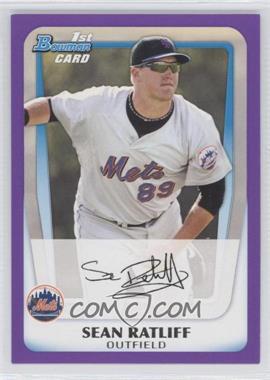 2011 Bowman - Prospects - Retail Purple #BP68 - Sean Ratliff