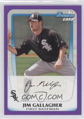 2011 Bowman - Prospects - Retail Purple #BP74 - Jim Gallagher