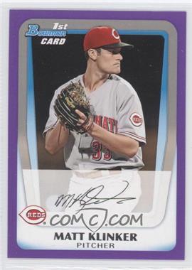 2011 Bowman - Prospects - Retail Purple #BP77 - Matt Klinker