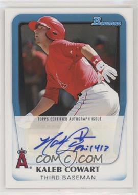 2011 Bowman - Prospects Autograph #BPA-KC - Kaleb Cowart