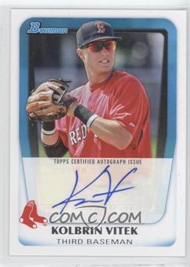 2011 Bowman - Prospects Autograph #BPA-KV - Kolbrin Vitek