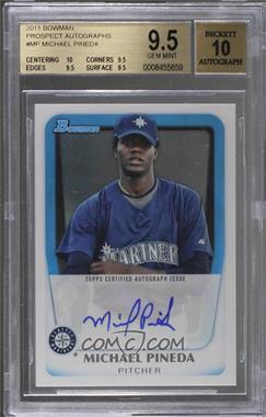 2011 Bowman - Prospects Autograph #BPA-MP - Michael Pineda [BGS 9.5 GEM MINT]