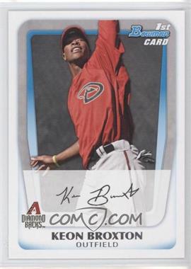 2011 Bowman - Prospects #BP42 - Keon Broxton