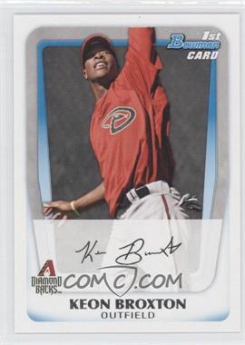 2011 Bowman - Prospects #BP42 - Keon Broxton