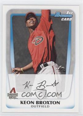 2011 Bowman - Prospects #BP42 - Keon Broxton