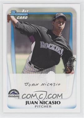 2011 Bowman - Prospects #BP46 - Juan Nicasio