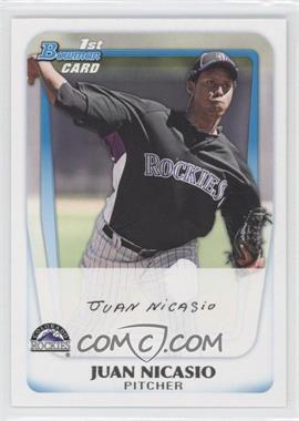 2011 Bowman - Prospects #BP46 - Juan Nicasio