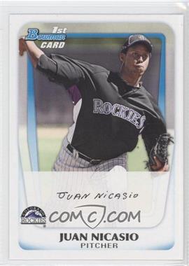 2011 Bowman - Prospects #BP46 - Juan Nicasio