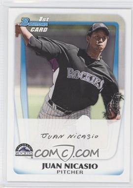 2011 Bowman - Prospects #BP46 - Juan Nicasio