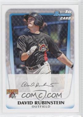 2011 Bowman - Prospects #BP55 - David Rubinstein