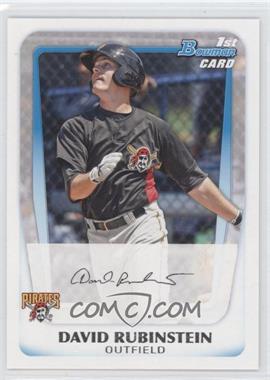 2011 Bowman - Prospects #BP55 - David Rubinstein