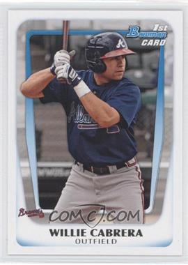 2011 Bowman - Prospects #BP62 - Willie Cabrera