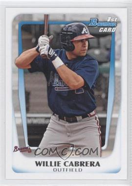 2011 Bowman - Prospects #BP62 - Willie Cabrera