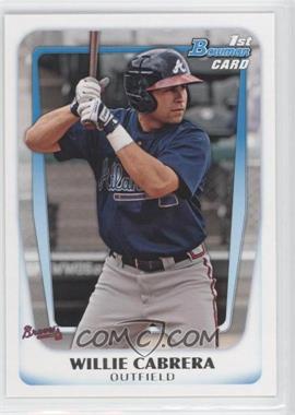 2011 Bowman - Prospects #BP62 - Willie Cabrera