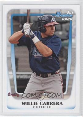 2011 Bowman - Prospects #BP62 - Willie Cabrera