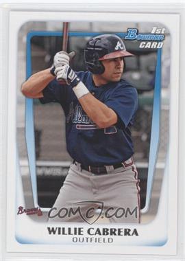 2011 Bowman - Prospects #BP62 - Willie Cabrera