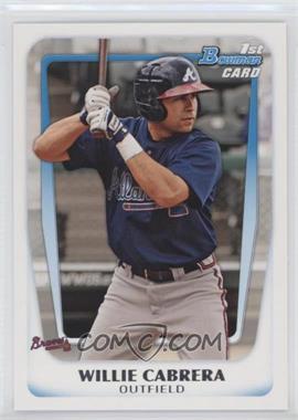 2011 Bowman - Prospects #BP62 - Willie Cabrera