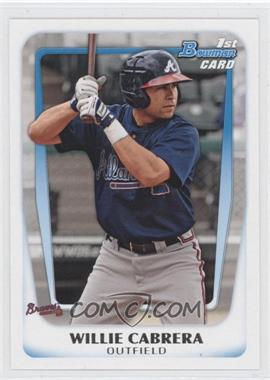 2011 Bowman - Prospects #BP62 - Willie Cabrera