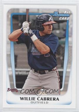 2011 Bowman - Prospects #BP62 - Willie Cabrera