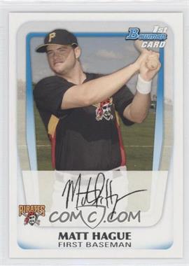 2011 Bowman - Prospects #BP84 - Matt Hague