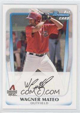 2011 Bowman - Prospects #BP88 - Wagner Mateo