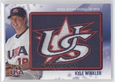 2011 Bowman - Replica 2010 USA Baseball Patch #USA-43 - Kyle Winkler /25