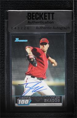 2011 Bowman - Topps 100 #TP64 - Tyler Skaggs [BAS Authentic]