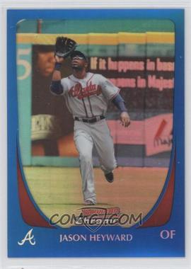 2011 Bowman Chrome - [Base] - Blue Refractor #16 - Jason Heyward /150