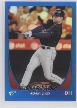 2011 Bowman Chrome - [Base] - Blue Refractor #160 - Adam Lind /150