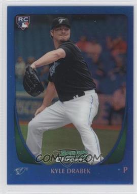 2011 Bowman Chrome - [Base] - Blue Refractor #181 - Kyle Drabek /150