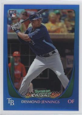 2011 Bowman Chrome - [Base] - Blue Refractor #183 - Desmond Jennings /150