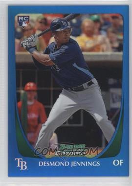 2011 Bowman Chrome - [Base] - Blue Refractor #183 - Desmond Jennings /150