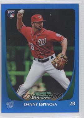 2011 Bowman Chrome - [Base] - Blue Refractor #205 - Danny Espinosa /150