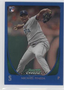 2011 Bowman Chrome - [Base] - Blue Refractor #216 - Michael Pineda /150