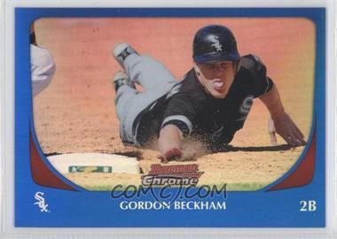 2011 Bowman Chrome - [Base] - Blue Refractor #41 - Gordon Beckham /150