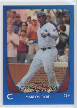 2011 Bowman Chrome - [Base] - Blue Refractor #7 - Marlon Byrd /150