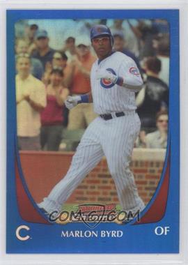 2011 Bowman Chrome - [Base] - Blue Refractor #7 - Marlon Byrd /150