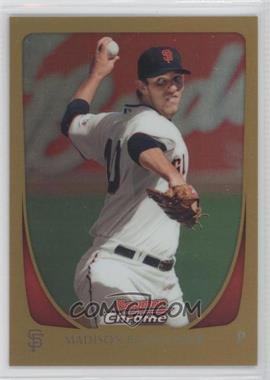 2011 Bowman Chrome - [Base] - Gold Refractor #113 - Madison Bumgarner /50