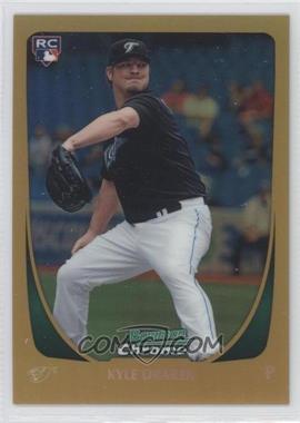 2011 Bowman Chrome - [Base] - Gold Refractor #181 - Kyle Drabek /50