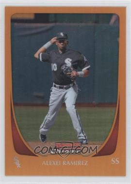 2011 Bowman Chrome - [Base] - Orange Refractor #89 - Alexei Ramirez /25