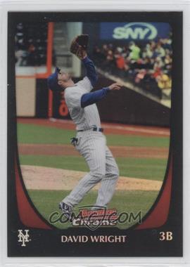 2011 Bowman Chrome - [Base] - Refractor #100 - David Wright