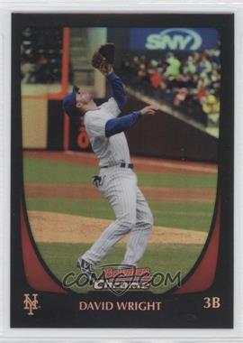 2011 Bowman Chrome - [Base] - Refractor #100 - David Wright