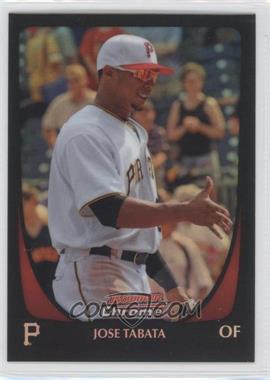 2011 Bowman Chrome - [Base] - Refractor #119 - Jose Tabata